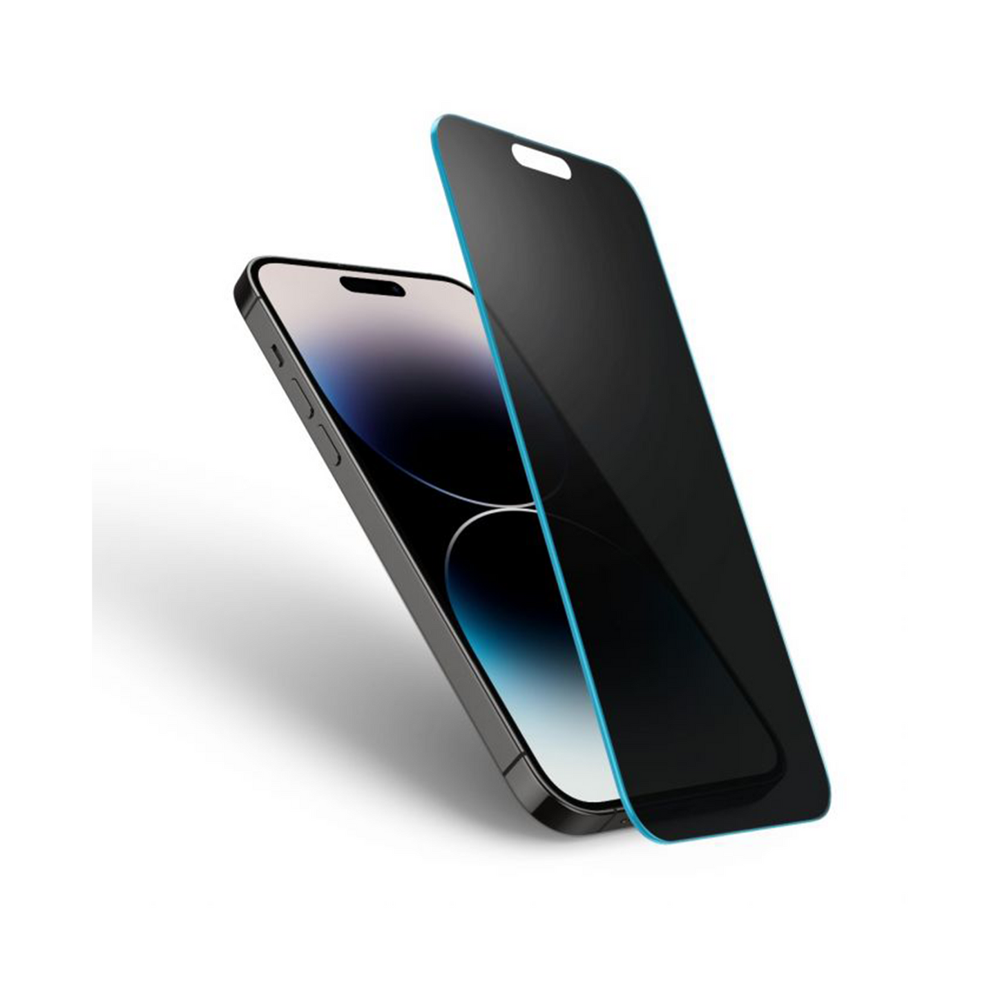 Spigen iPhone Privacy Tempered Glass - PineApple