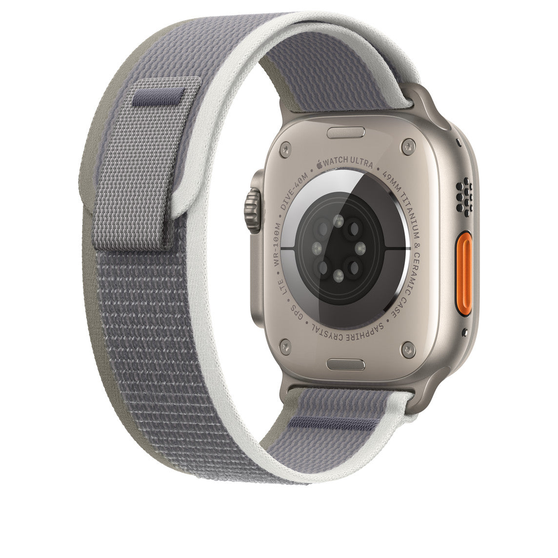 Apple Watch Strap Green/Gray Trail Loop - PineApple 