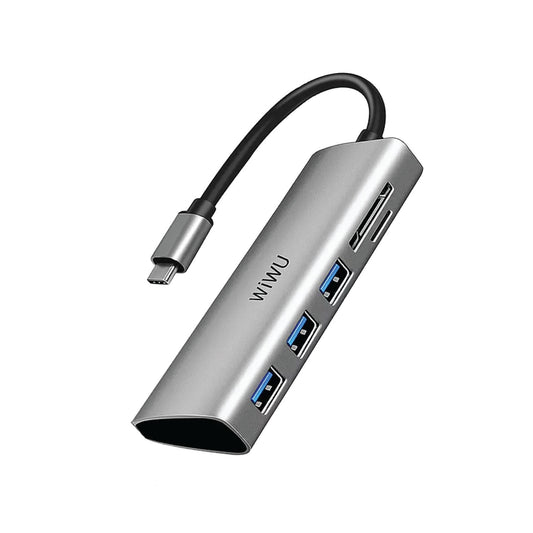 WIWU Alpha 532ST Type-C Converter 5 in 1 USB-C Hub - PineApple 