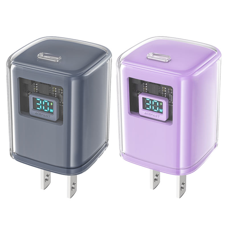 AceFast 30W USB-C Power Adapter - PineApple 