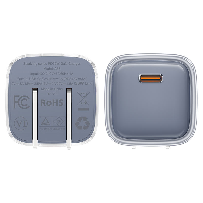 AceFast 30W USB-C Power Adapter - PineApple 