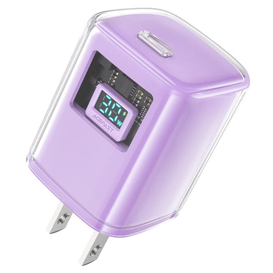 AceFast 30W USB-C Power Adapter - PineApple 