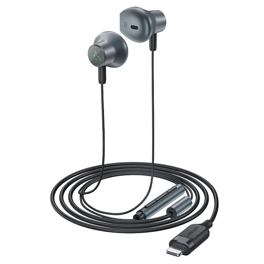 ACEFAST Lightning Wired Earphones with Mic PineApple