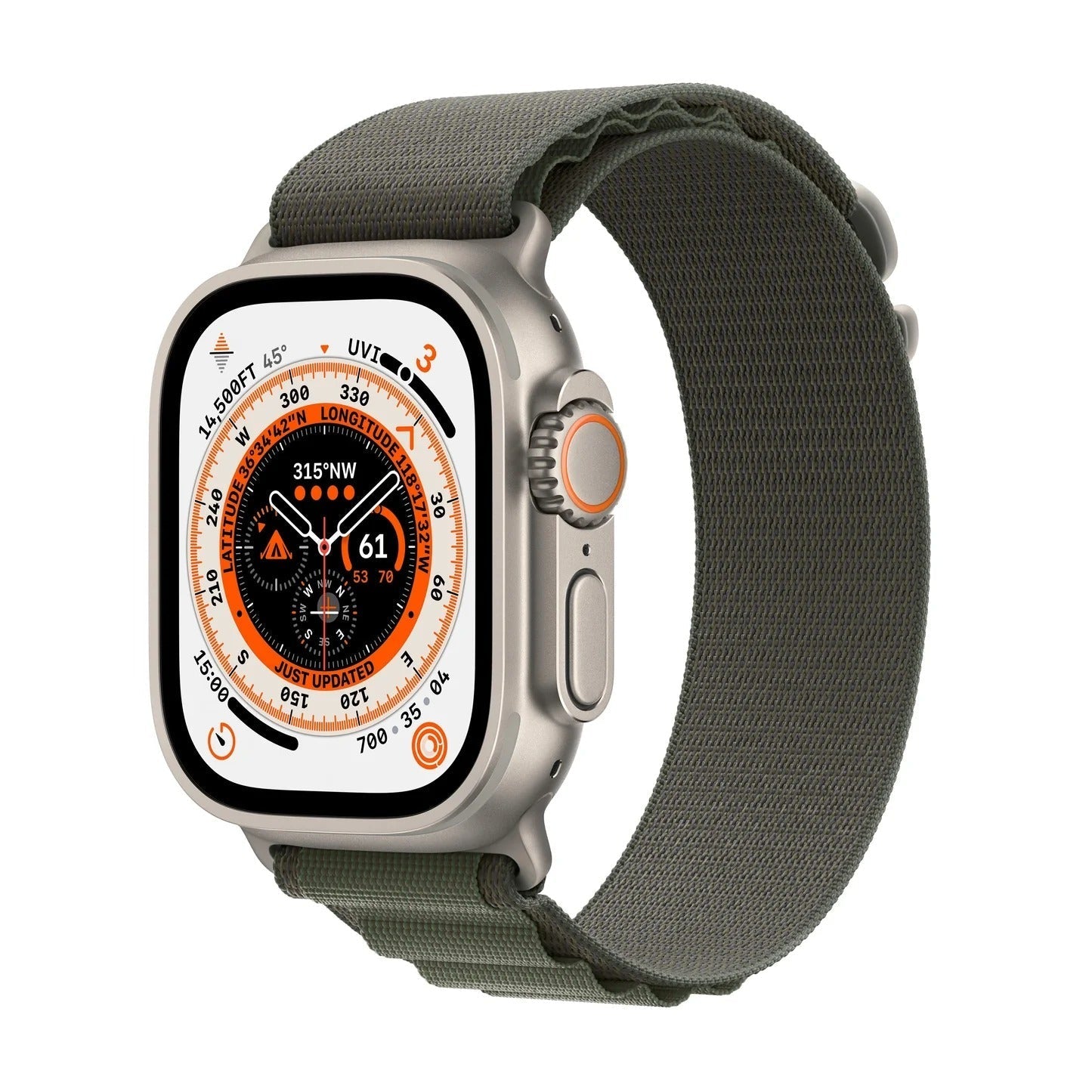 Apple Watch Strap Green Alpine Loop - PineApple