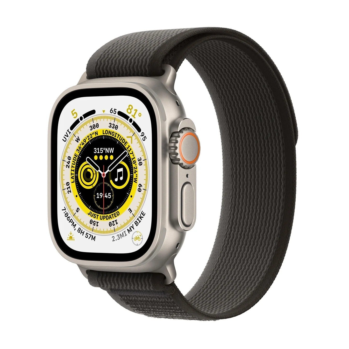 Apple Watch Strap Midnight/Gray Trail Loop - PineApple 