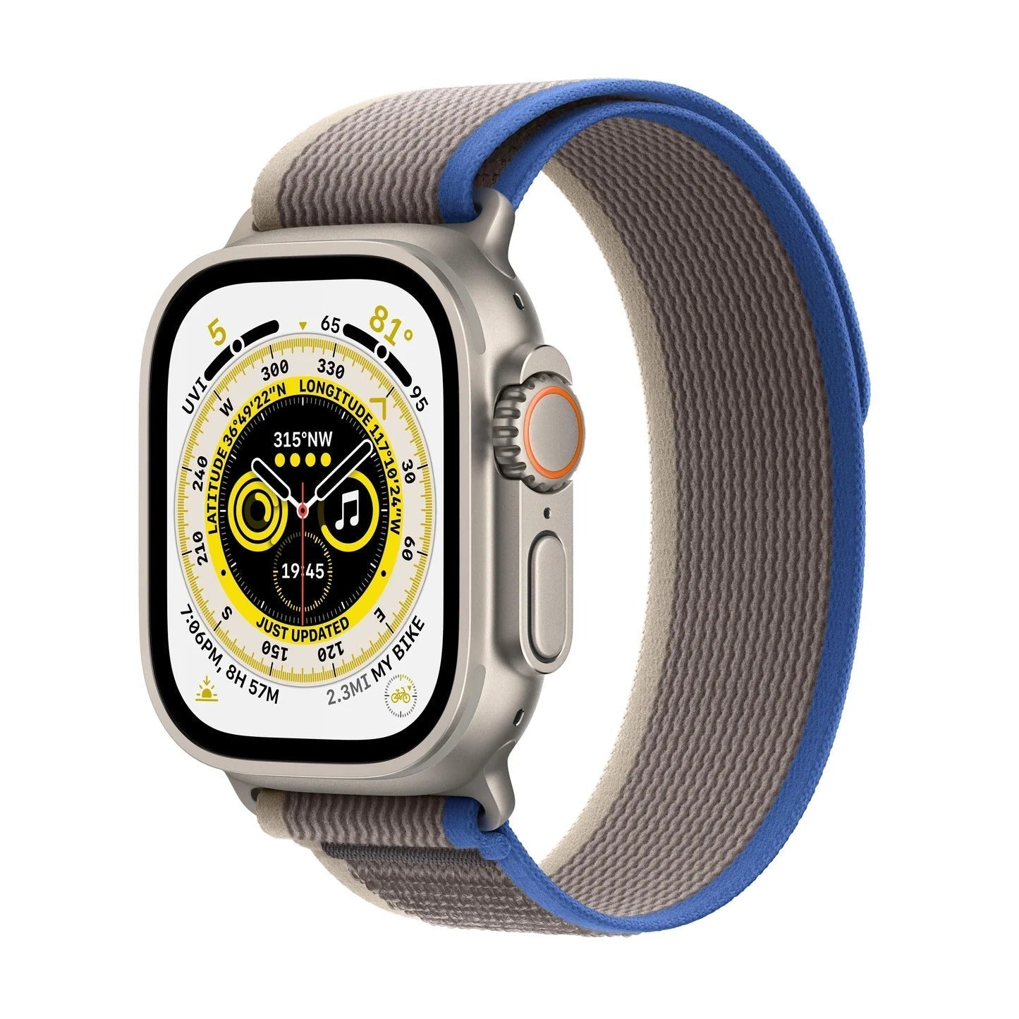 Apple Watch Strap Blue/Grey Trail Loop - PineApple