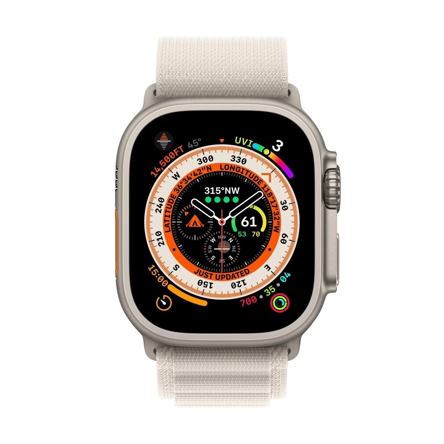 Apple Watch Strap Starlight Alpine Loop - PineApple