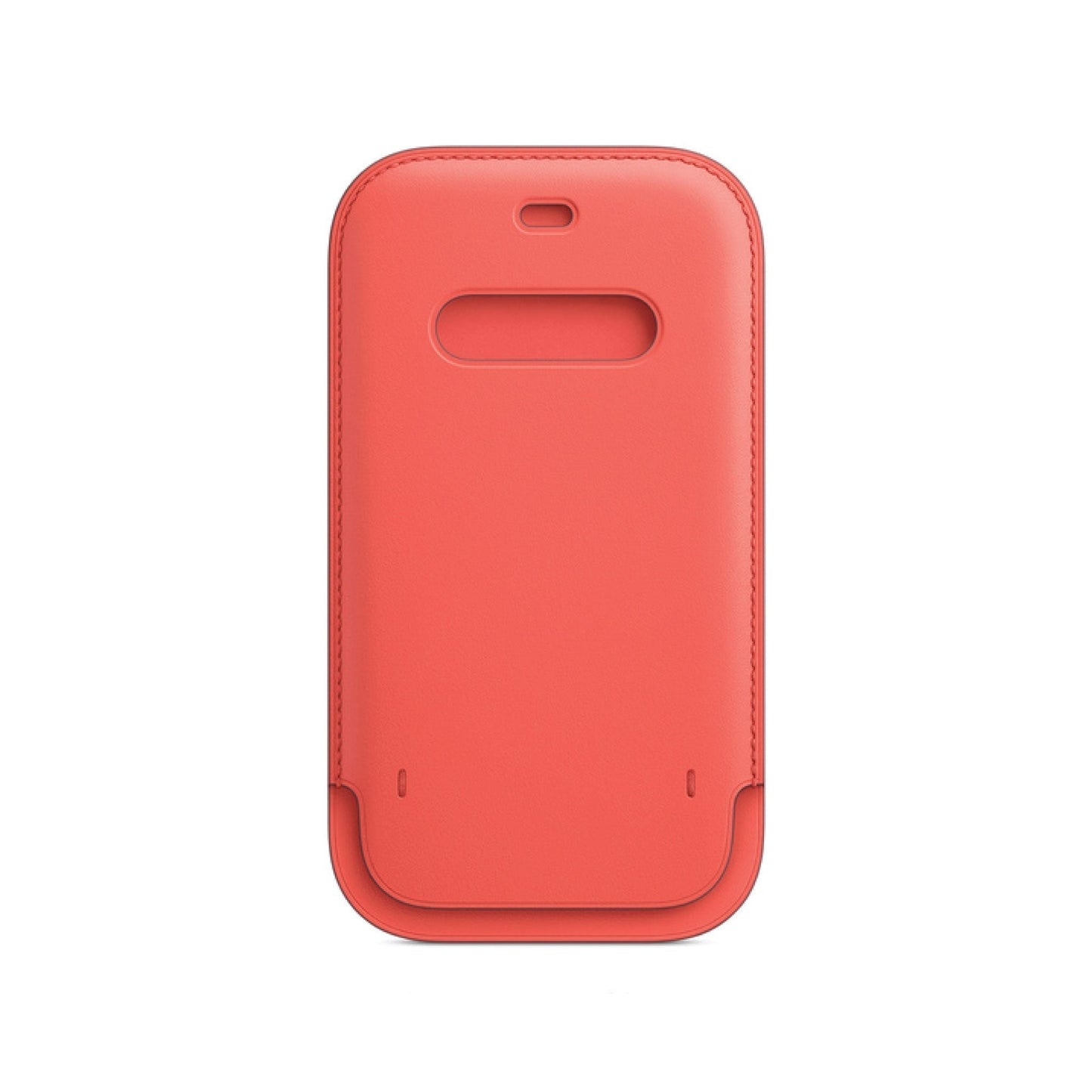 iPhone 12 | 12 Pro Leather Sleeve with MagSafe in Pink Colour - PineApple