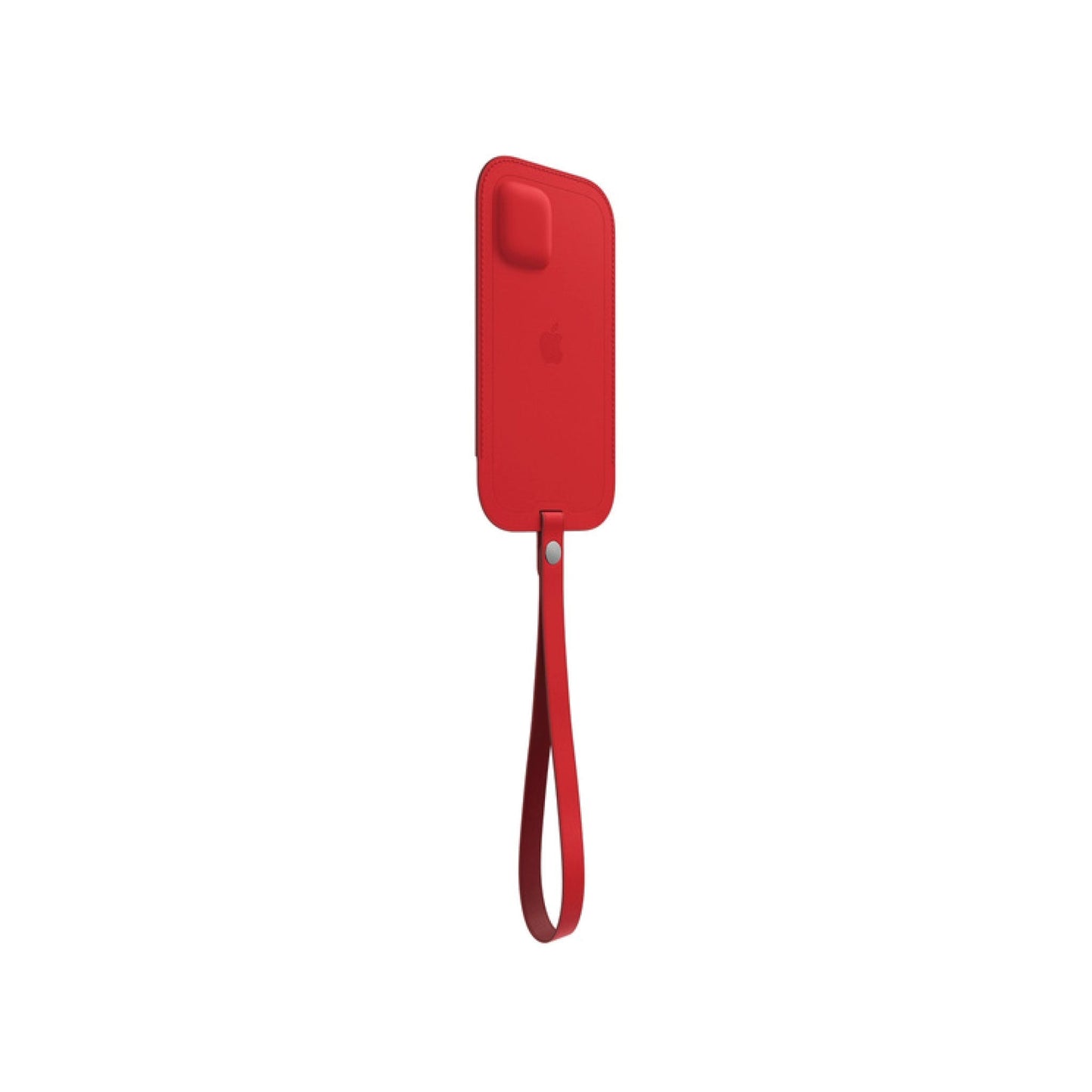 iPhone 12 | 12 Pro Leather Sleeve with MagSafe in RED Colour - PineApple